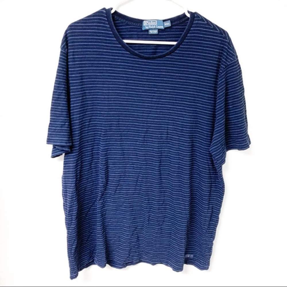 Vintage Polo by Ralph Lauren Crewneck Stripes T-shirt Size‎ XXL